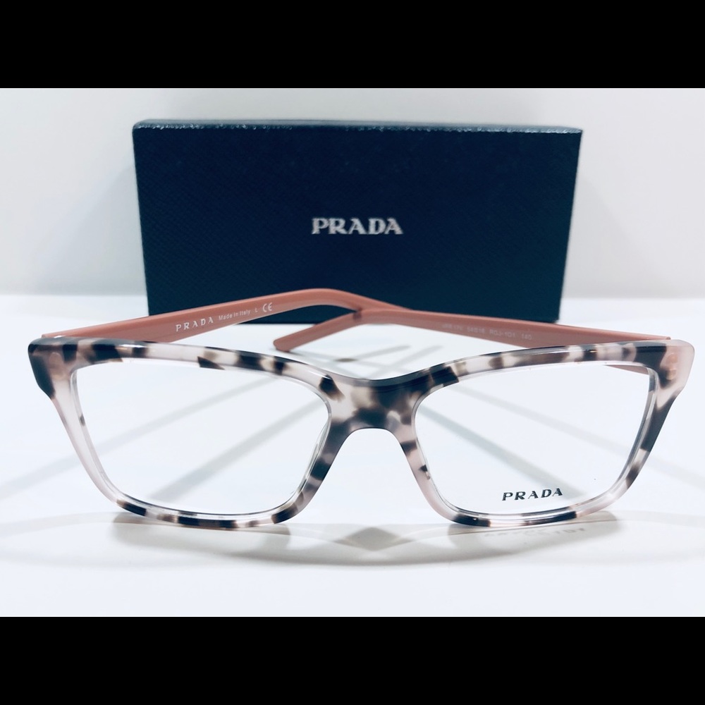 Prada Women's Eyeglasses Pink Havana, Millennials